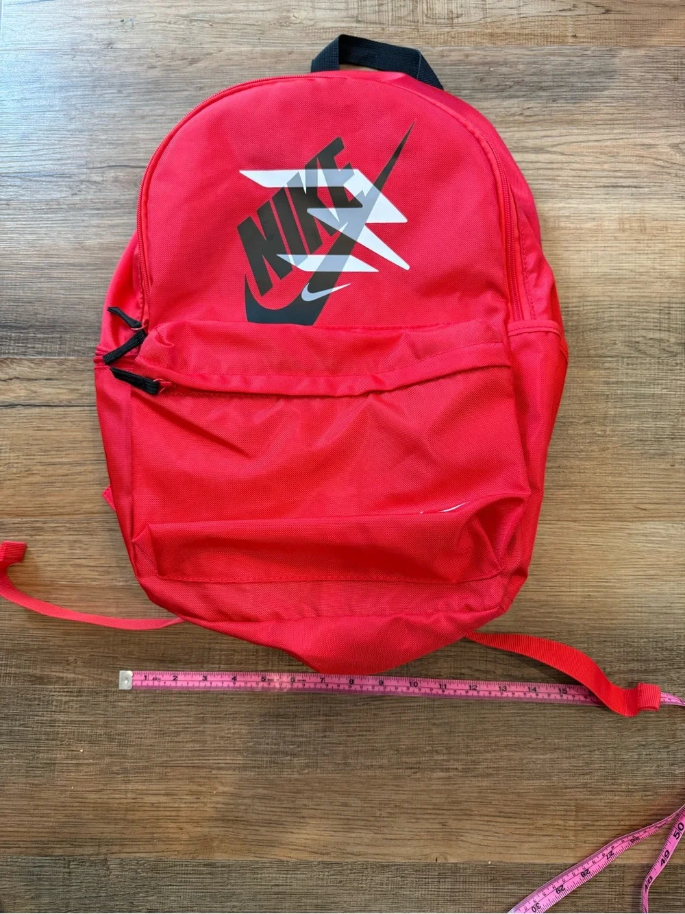 Nike Red Backpack with Bold Graphic - Men's
